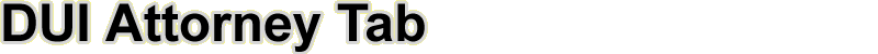dui attorney tab
