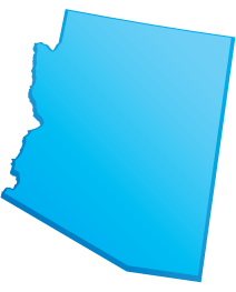 map of Arizona DUI Lawyers