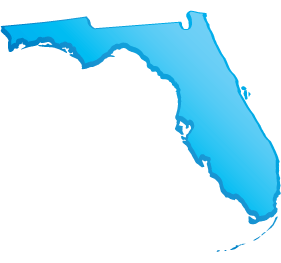 map of Florida DUI Lawyers