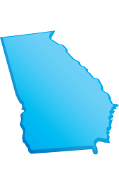 map of Georgia DUI Lawyers
