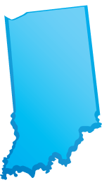 Map of Indiana DUI Lawyers