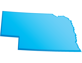 map of Nebraska DUI Lawyers