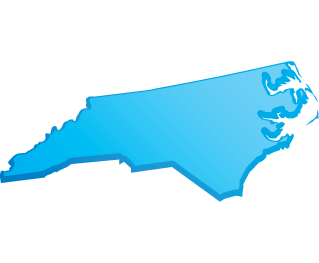 map of North Carolina DUI Lawyers