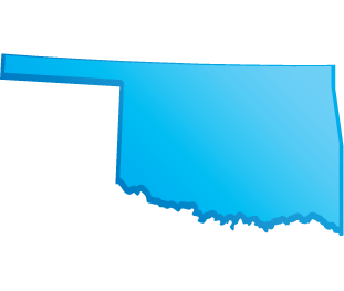 map of Oklahoma DUI Lawyers