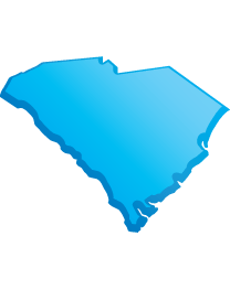 map of South Carolina DUI Lawyers