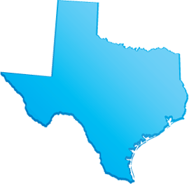 map of Texas DUI Lawyers