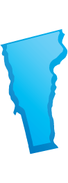 map of Vermont DUI Lawyers