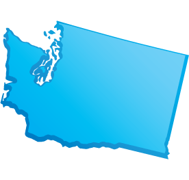 map of Washington DUI Lawyers