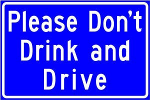 Illinois drunk driving memorial sign